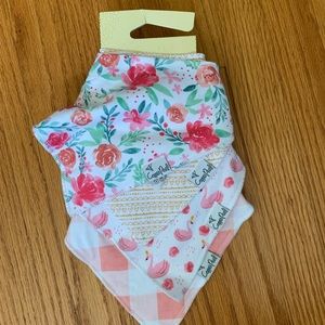 Set of Four Copper Pearl Bandana Bibs